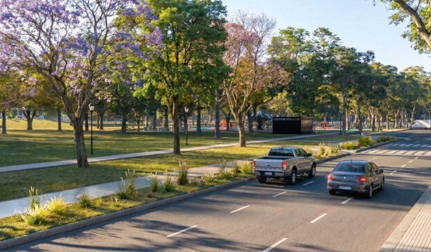 Parque Saavedra Render