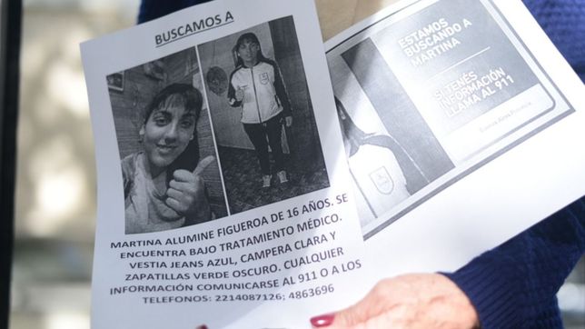 si alguien la ve que la traiga: continua la desesperada busqueda de martina figueroa