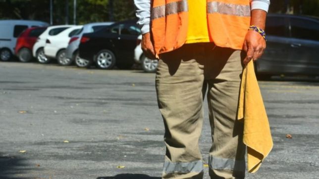 un automovilista se nego a darle plata a un trapito y terminaron a las pinas en la plata