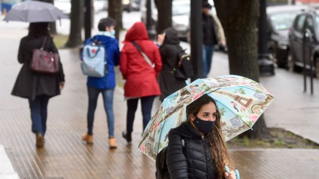 lloviznas, chaparrones y maxima de 24°c: miercoles pesado y humedo en la plata