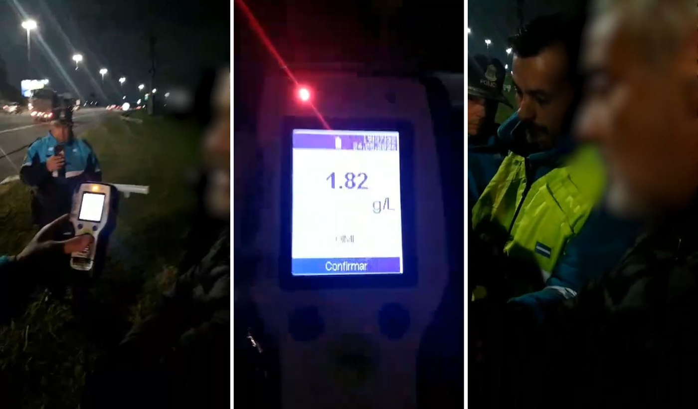 Borracho en la Autopista