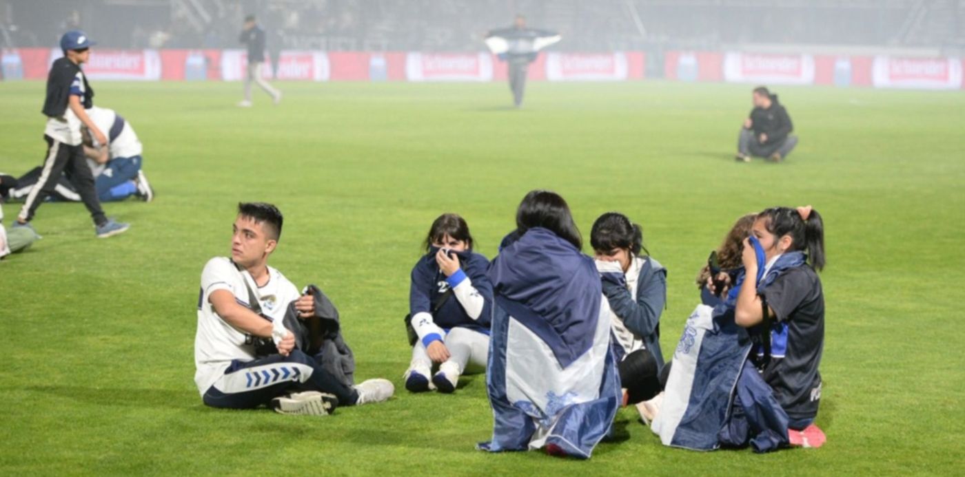 Incidentes Gimnasia vs Boca