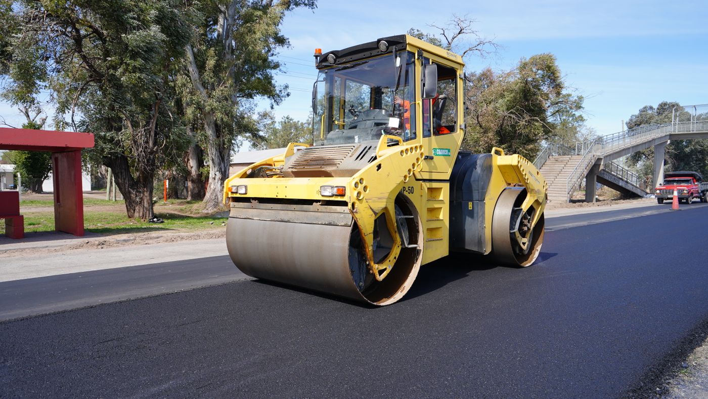 Obra en ruta 6