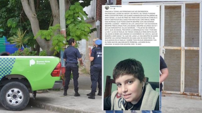 ?no tengo consuelo para este dolor?: la desgarradora carta de la mama de ciro