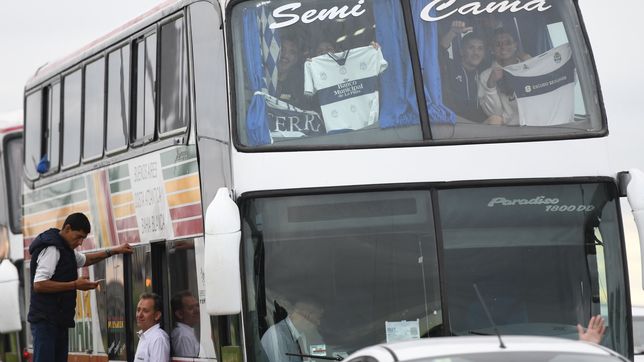 horario, lugar de salida de los hinchas de gimnasia y la ruta para viajar rumbo a rosario