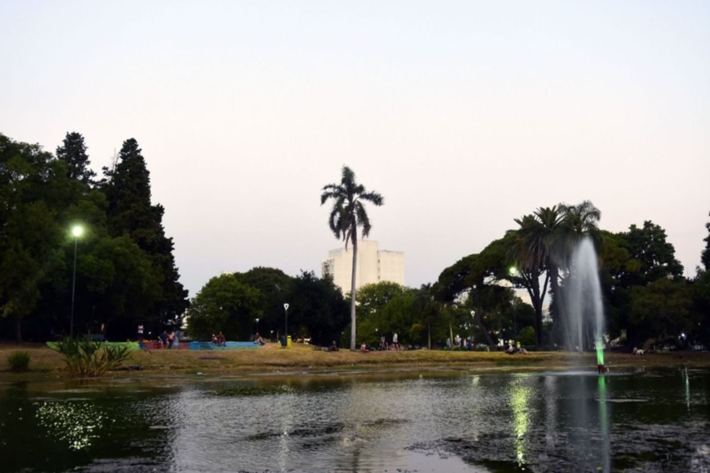 laguna parque saavedra