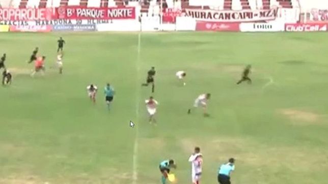 increible tiroteo en un partido de futbol del federal a: un exgimnasia resulto herido