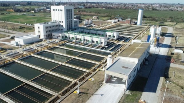 absa hara tareas en la planta de punta lara y faltara el agua en varios barrios