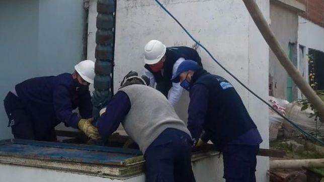 reparan una bomba para restablecer el agua en la zona sur del distrito