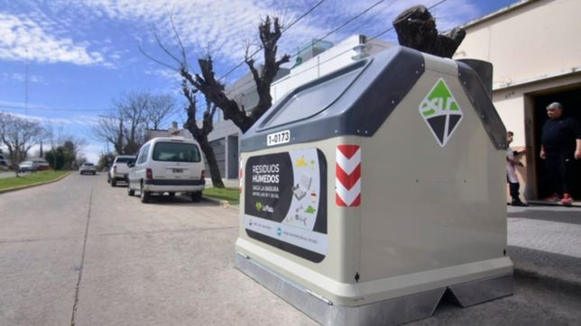 instalan nuevos contenedores en la plata y el casco urbano ya supera los 1.000