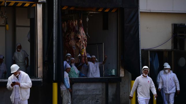 alertan por despidos en el frigorifico gorina tras el incendio que casi lo destruye por completo