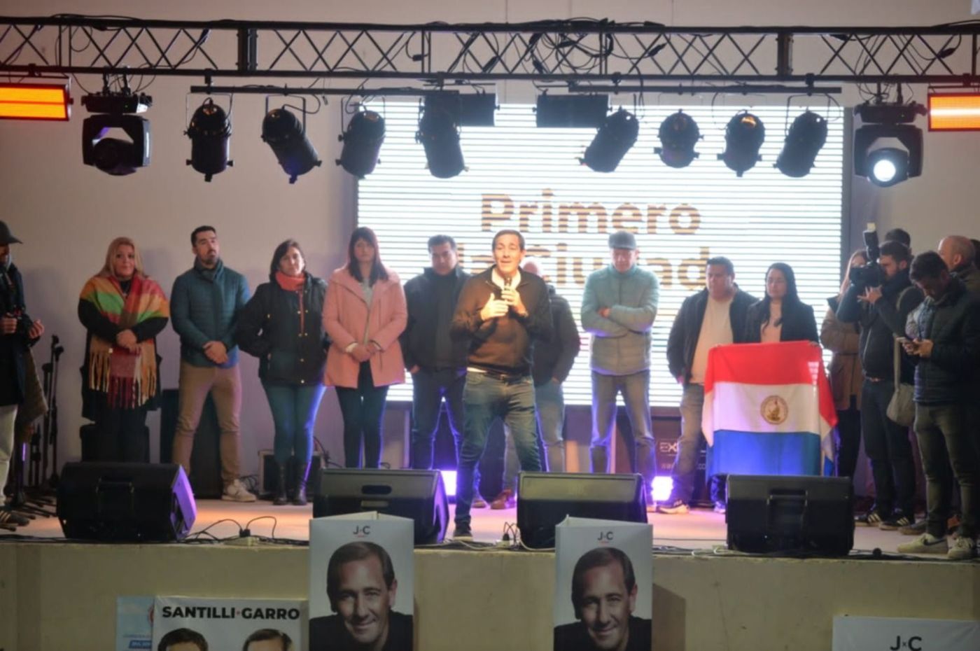 Julio Garro en Lisandro Olmos