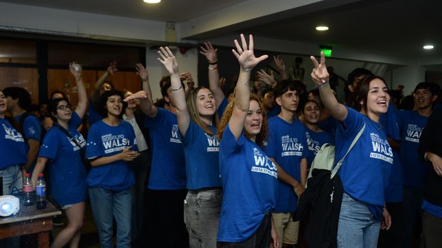 gano la walsh y mantiene su historica hegemonia en la facultad de periodismo