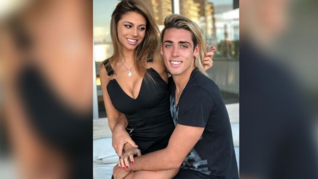 el amoroso mensaje de la novia de claudio spinelli, en su arribo a gimnasia