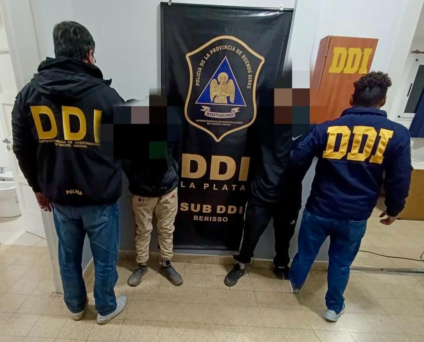 Los detenidos por el robo en Berisso Los detenidos por el robo en Berisso