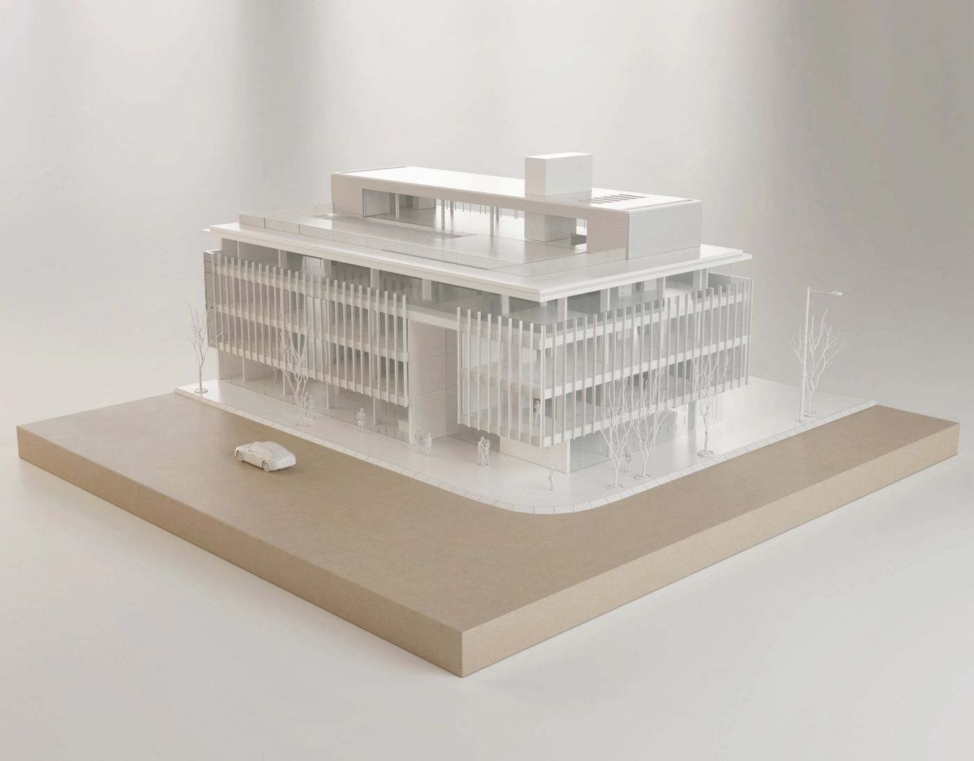 La maqueta del proyecto que comenzó en 2020.