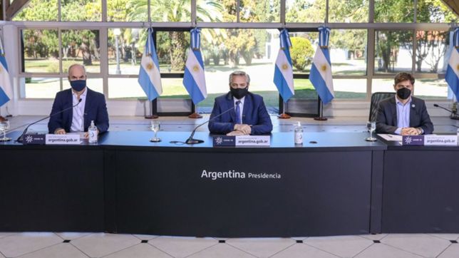 alberto fernandez: mantenemos el esquema actual hasta el 30 de agosto