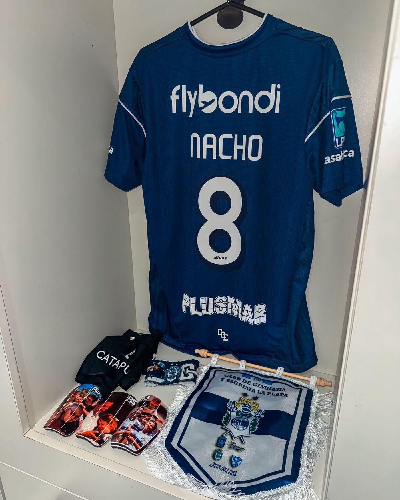 Gimnasia ya se encuentra en Liniers.