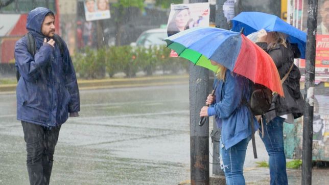se acercan las tormentas a la plata y asi estara el clima durante el feriado