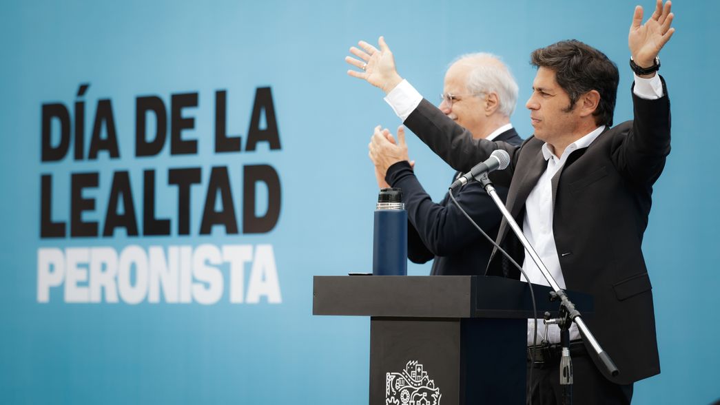 Kicillof en San Vicente: En nuestro país la dignidad se llama peronismo