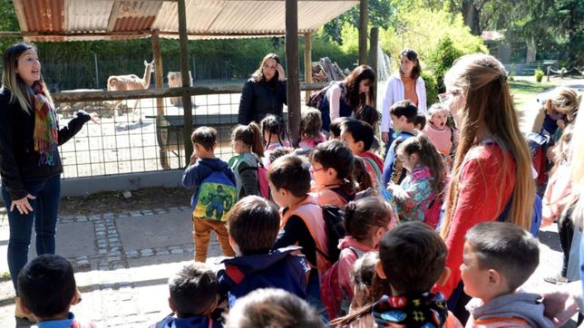 el bioparque ya esta abierto y puede ser visitado por alumnos de las escuelas de la plata