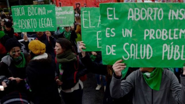 exigen que la plata adhiera al protocolo de interrupcion legal del embarazo
