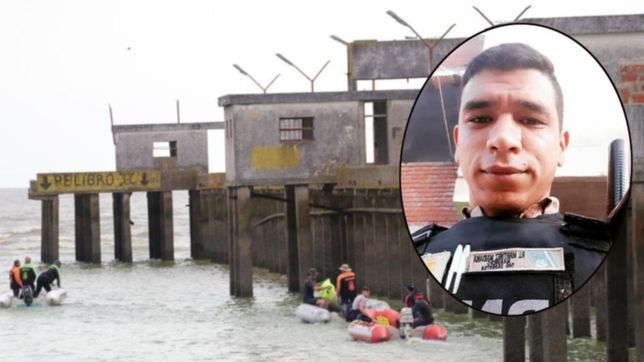 siguen sin hallar al prefecto desaparecido en el rio y piden que declaren sus companeros