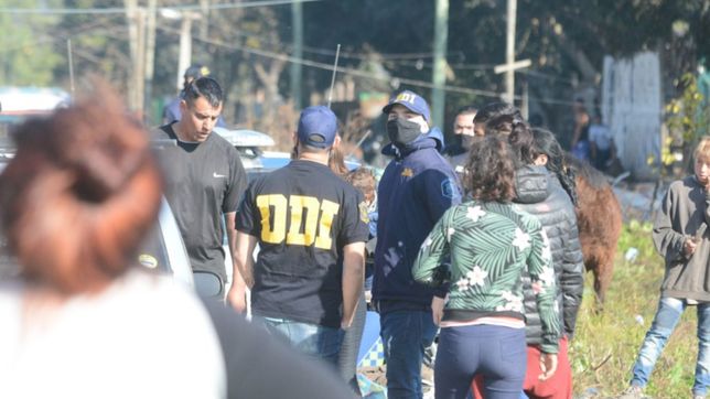 gritos, llantos y golpes: incidentes en el barrio donde hallaron ahorcado a un adolescente