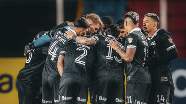 botafogo perdio la ida en potosi mientras espera a medina para la vuelta y avanzar en la copa libertadores