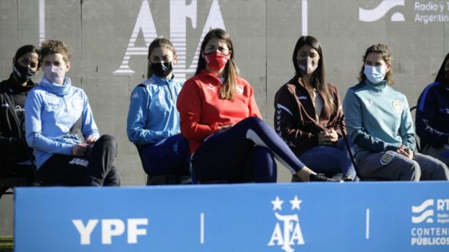 presentaron a ypf como sponsor oficial del campeonato profesional de futbol femenino