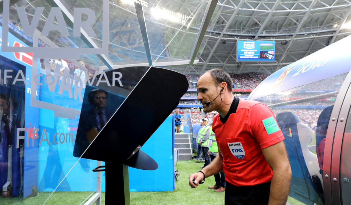 El nuevo VAR de la FIFA.