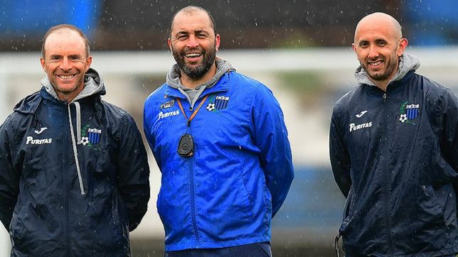 los nombres del cuerpo tecnico de marcelo mendez en gimnasia