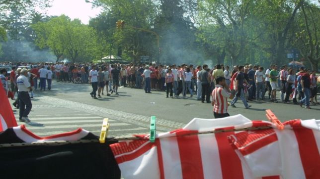 paso a paso, asi sera la vuelta a 1 y 57 de los hinchas de estudiantes