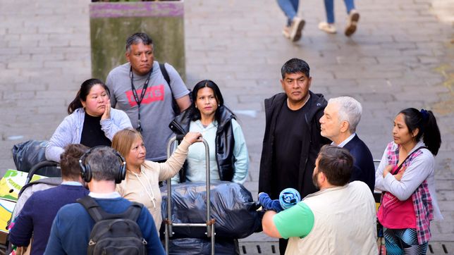 cuenta regresiva para el traslado definitivo de los vendedores ambulantes