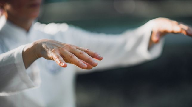 la milenaria practica china para mayores de 60 anos que se practica en el parque saavedra