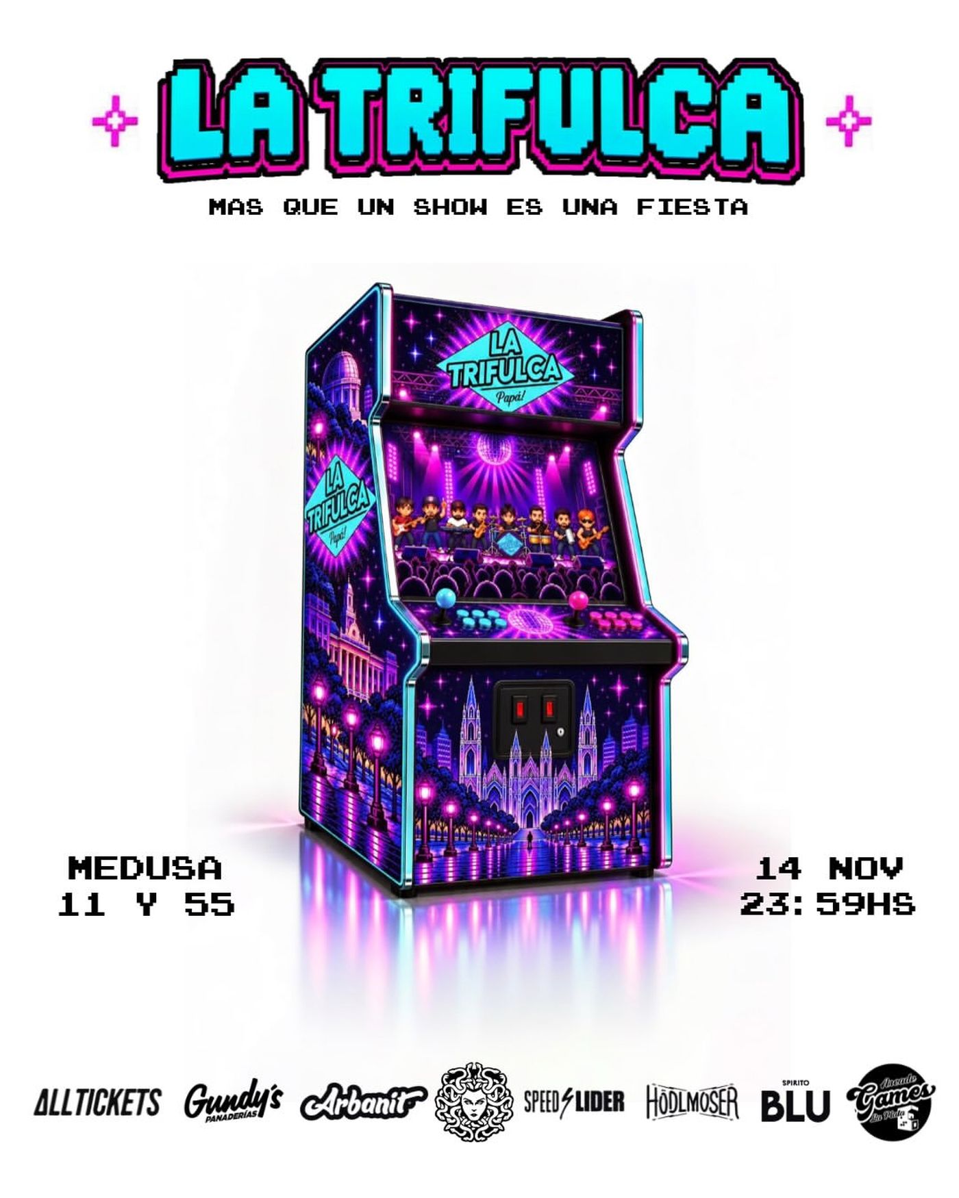 La Trifulca se presentará el 14 de noviembre en Medusa, con una propuesta que combina música en vivo y fiesta