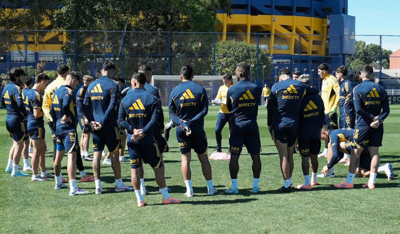 Boca entrenamiento
