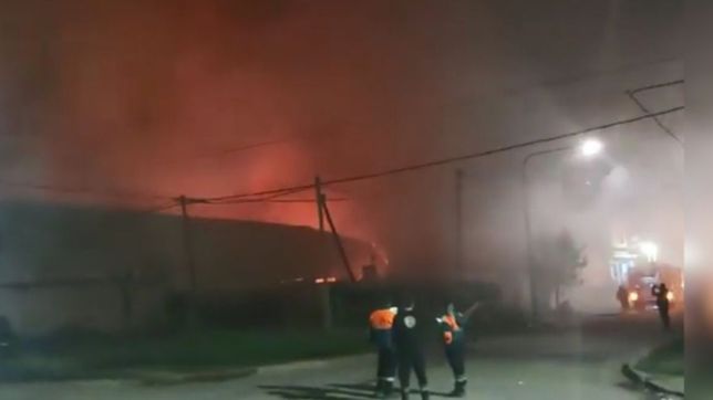 el dia despues del incendio en olmos: va todo a demolicion, no quedo absolutamente nada