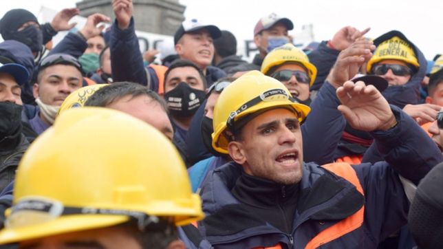 uocra la plata marcho a tribunales y denuncio al hijo del pata medina