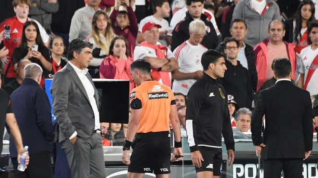 nazareno arasa fue parado tras su tendencioso arbitraje contra gimnasia ante river