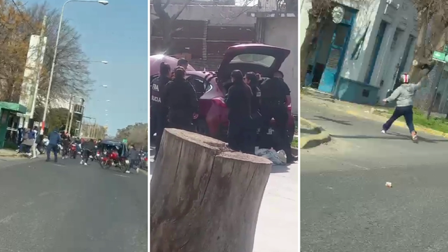 requisa, detenidos y violencia desatada en la previa de gimnasia y river