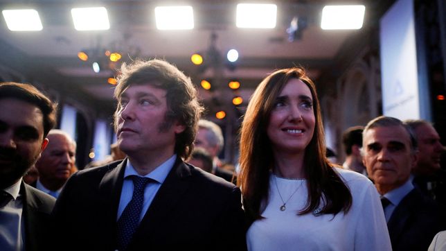 el gobierno tuvo que negar internas entre javier milei y victoria villarruel