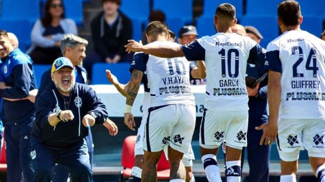 en medio de una fiesta maradoniana, gimnasia visita a newell?s y va por la recuperacion