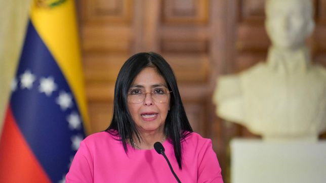 tras las amenazas de trump, delcy rodriguez pidio trabajar en una agenda de cooperacion