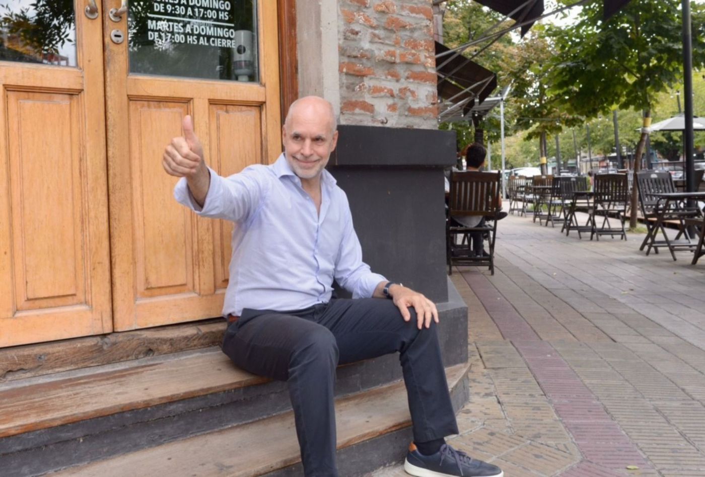 Horacio Rodríguez Larreta y Julio Garro