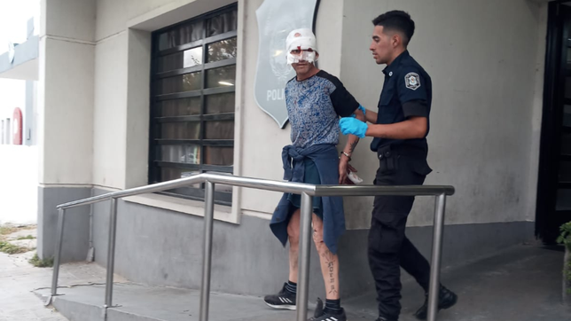 el delincuente que casi linchan en la plata se habia escapado de la carcel de gorina