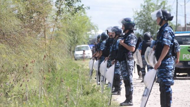 tiros, amenazas y tension por el intento de toma de un predio del arzobispado de la plata