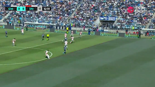 video: la polemica intervencion del var que le anulo un gol a gimnasia