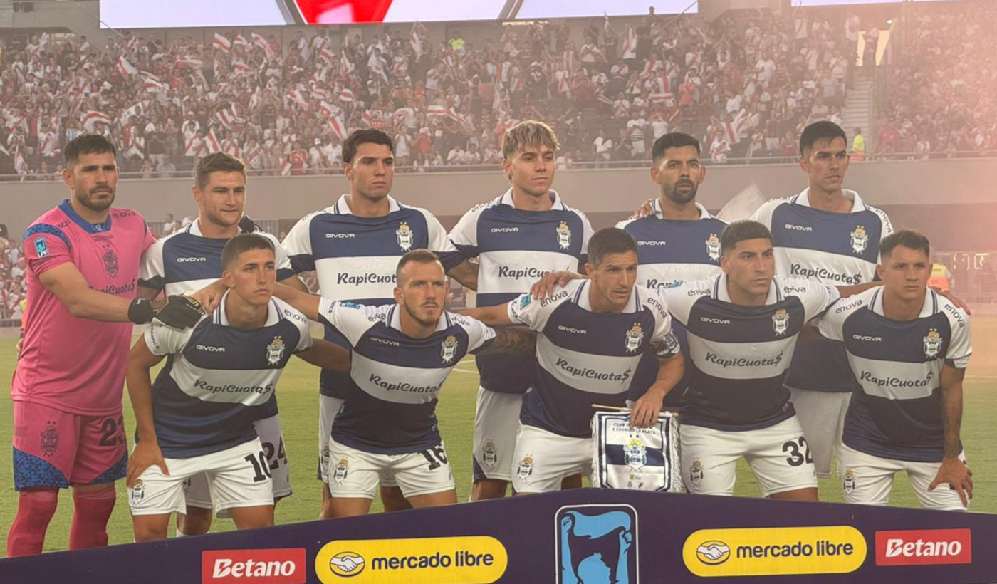 River Gimnasia formación