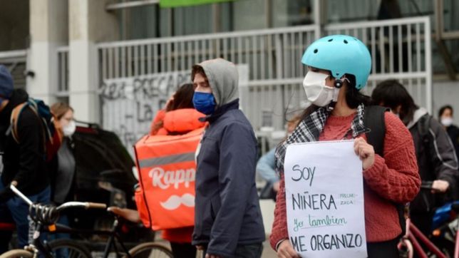el reclamo de los precarizados de la plata llego al ministerio de trabajo